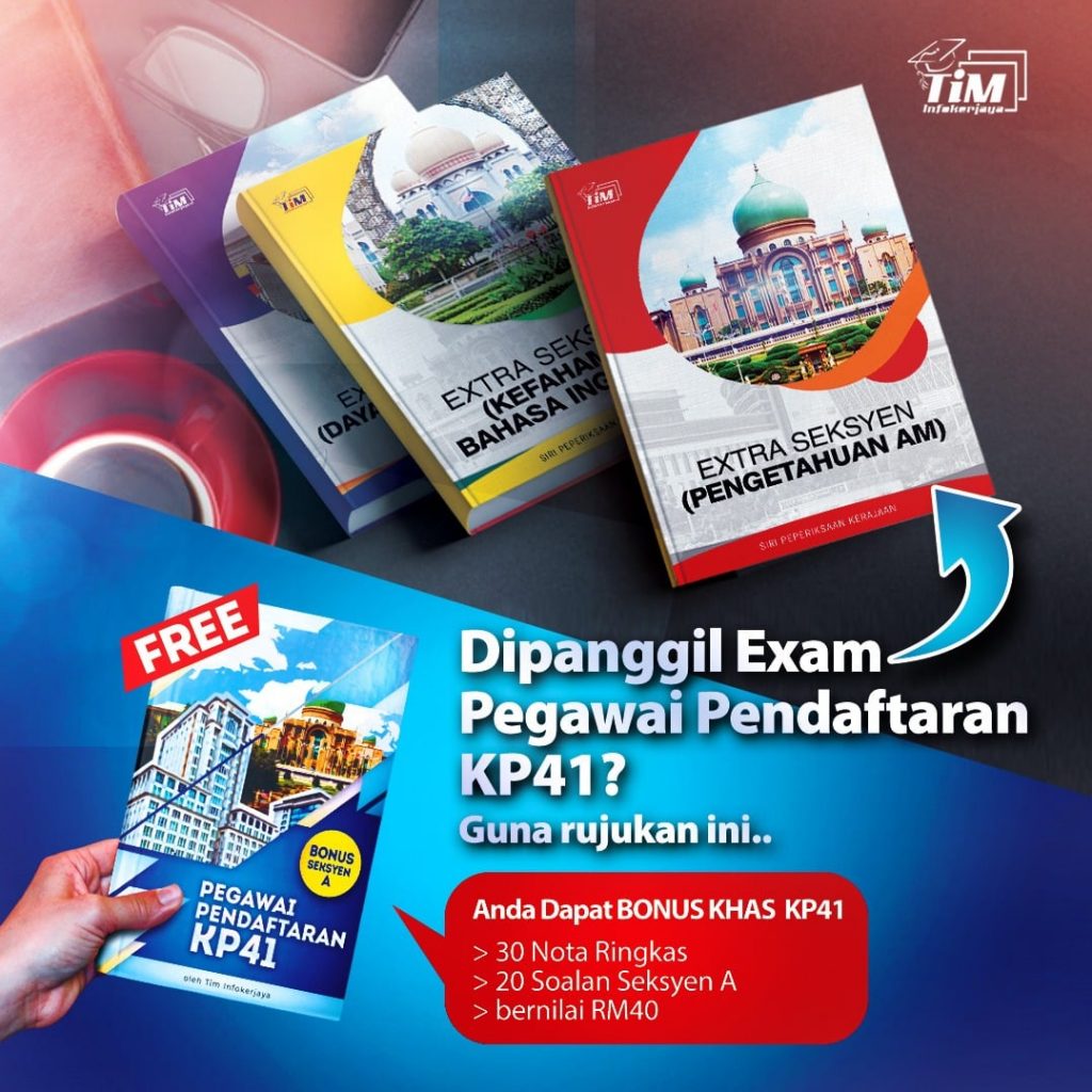 Rujukan Exam Pegawai Pendaftaran KP41